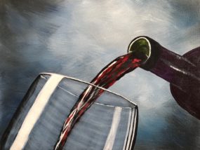 Red Wine Anyone! by Terri Hanna