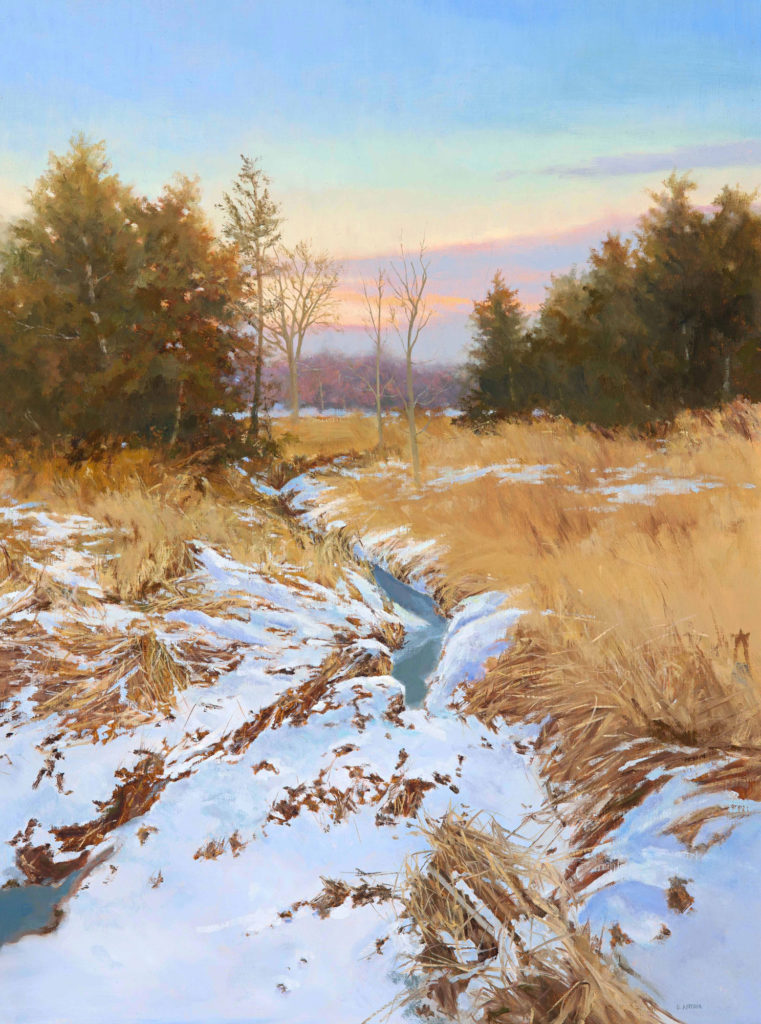 Where the Deer Run by Denise R Antaya, 24×18, $2,950