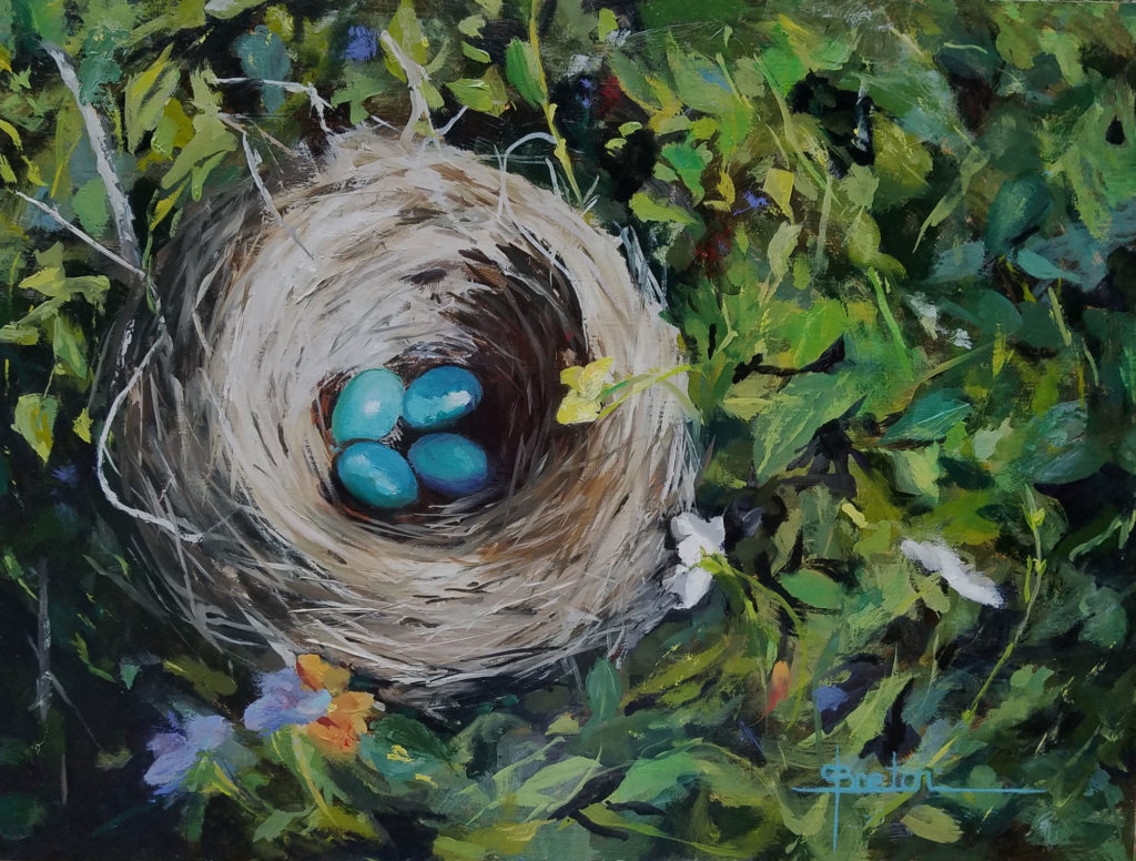 Circle of Life by Shelley Breton, 12×16, $950
