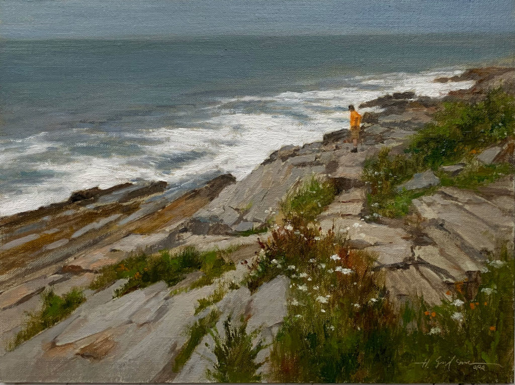 The Granite Coast by Hodges D Soileau OPA, 12×16, $1,900
