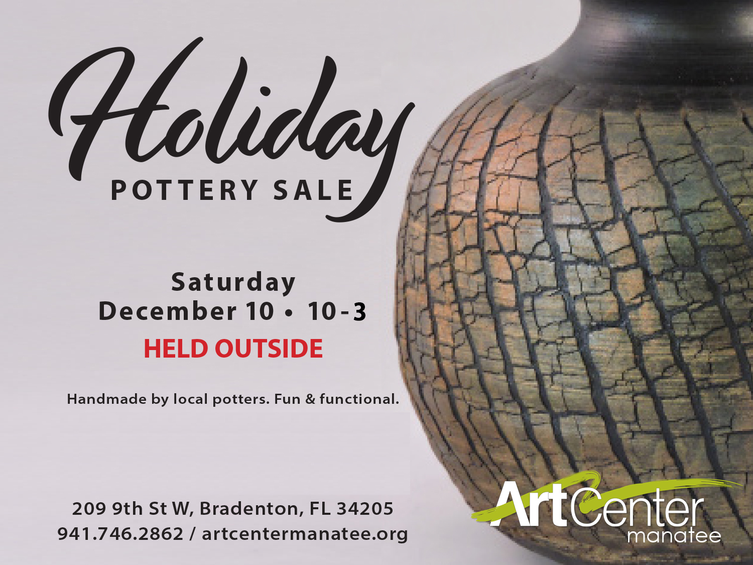 Holiday Pottery Sale