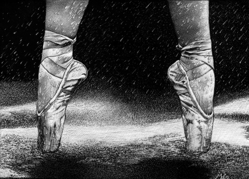Rhythm of the Rain by Martha Cannon 5x7 $600