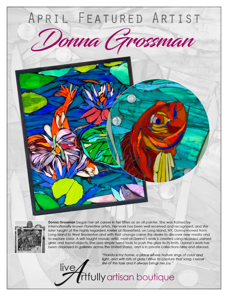 Donna Grossman, April Featured Flyer