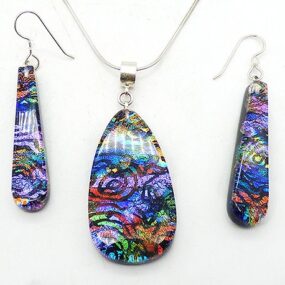 Dichroic Jewelry, Liana Martin